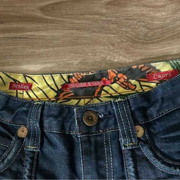 VOGOSS STUDIO Blue Bentley Capri Women Size 26 - Picture 5 of 13